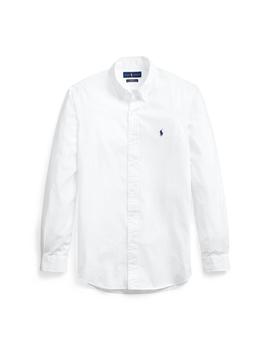 Camisa Polo Ralph Lauren slim fit de popelín white