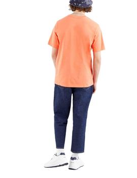 Camiseta Levis Relaxed Graphic Tee Logo Outline Coral Quartz