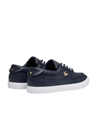 Zapatillas Lacoste Bayliss Deck de tipo náutico azul marino