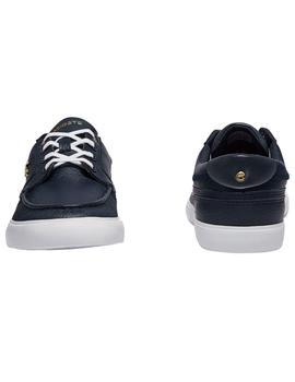 Zapatillas Lacoste Bayliss Deck tipo náuticos de piel