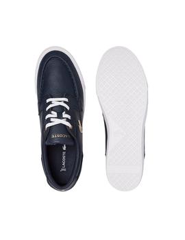 Zapatillas Lacoste Bayliss Deck tipo náuticos de piel