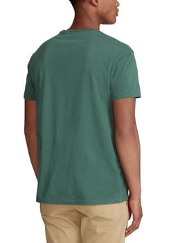 Camiseta Polo Ralph Lauren Polo Bear Custom Slim Fit verde