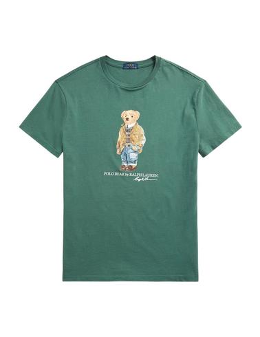 Camiseta Polo Ralph Lauren Polo Bear Custom Slim Fit verde