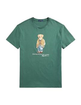 Camiseta Polo Ralph Lauren Polo Bear Custom Slim Fit verde