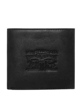 Cartera Levi's® Vintage Two Horses Bifold Coin Wallet negra