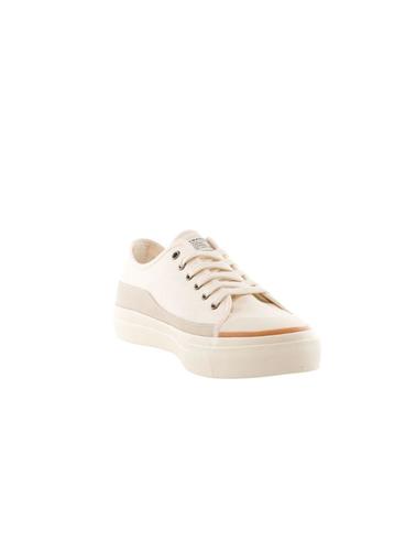 Zapatillas Levis Square Low de lona beige