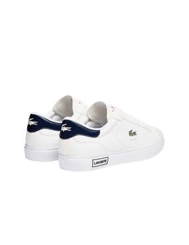 Lacoste zapatillas Powercorut hombre blancas