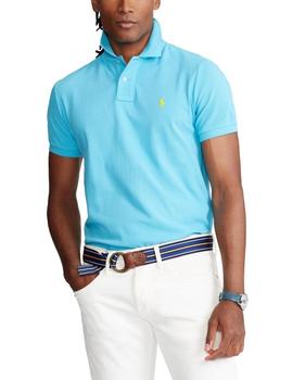 Polo de Polo Ralph Lauren Slim Fit manga corta azul