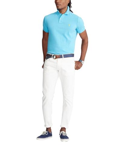 Polo de Polo Ralph Lauren Slim Fit manga corta azul