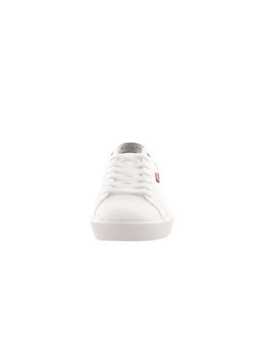 Zapatillas Levis Woodward de ecopiel de hombre blancas