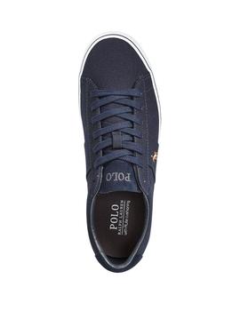 Zapatillas Polo Ralph Lauren Sayer de loneta azul marino