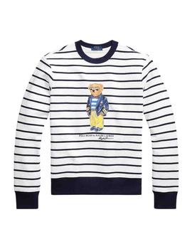 Sudadera Polo Ralph Lauren Polo Bear de rayas de hombre