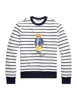 Sudadera Polo Ralph Lauren Polo Bear de rayas de hombre