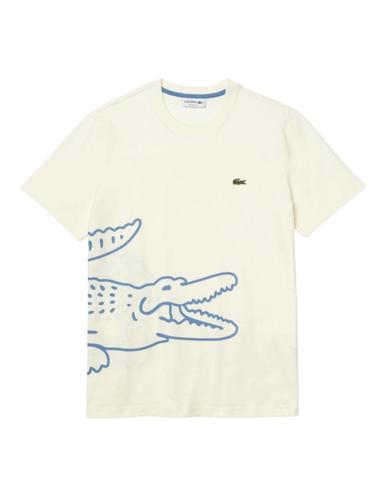 Camiseta Lacoste Blanca Hombre