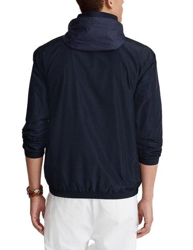 Chaqueta Polo Ralph Lauren cortavientos con capucha plegable