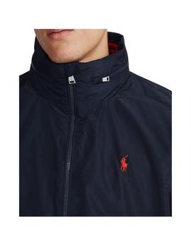 Chaqueta Polo Ralph Lauren cortavientos con capucha plegable
