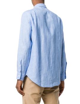 Camisa Polo Ralph Lauren de lino de hombre manga larga