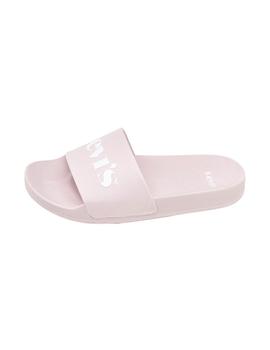 Chancla Levis June Sliders lilac de mujer