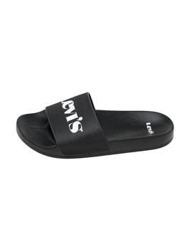 Chanclas Levis June Mono negras de hombre