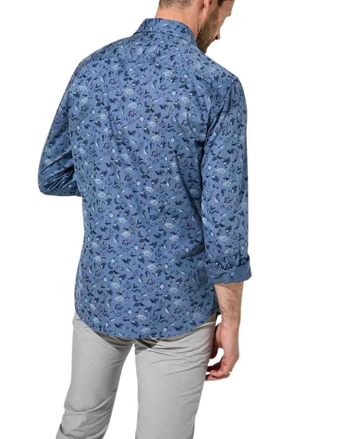 Camisa Florentino con estampado floral de hombre