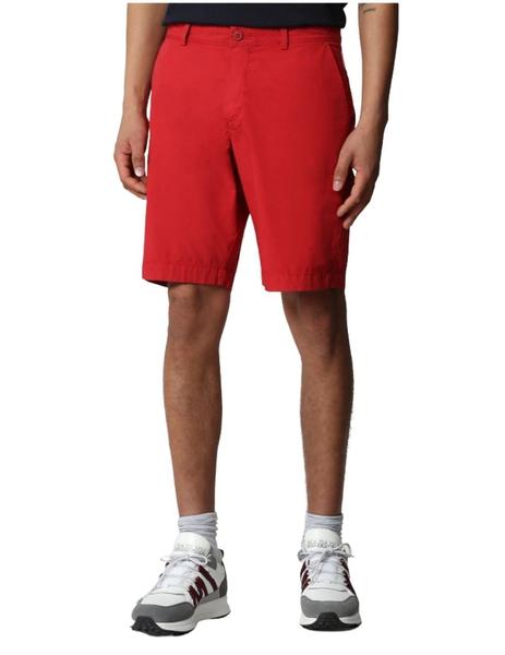 Pantalones cortos hombre color red