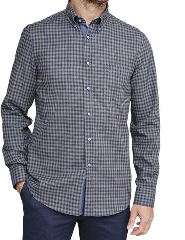 Camisa Florentino regular fit de algodón manga larga