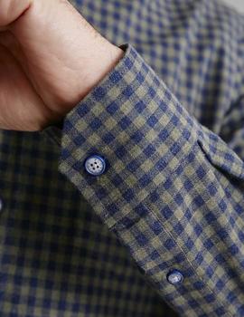 Camisa Florentino regular fit de algodón manga larga