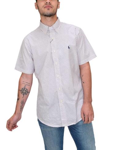 Camisa Polo Ralph Lauren de manga corta Custom Fit de hombre