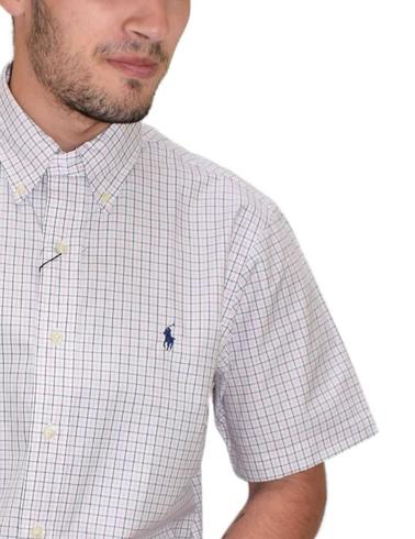 Camisa Polo Ralph Lauren de manga corta Custom Fit de hombre