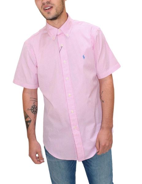 Camisa Polo Ralph Lauren de manga Custom Fit de ho