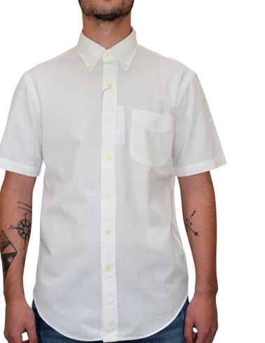 Camisa Polo Ralph Lauren Sircasa manga corta Slim Fit blanca