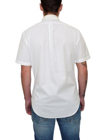 Camisa Polo Ralph Lauren Sircasa manga corta Slim Fit blanca