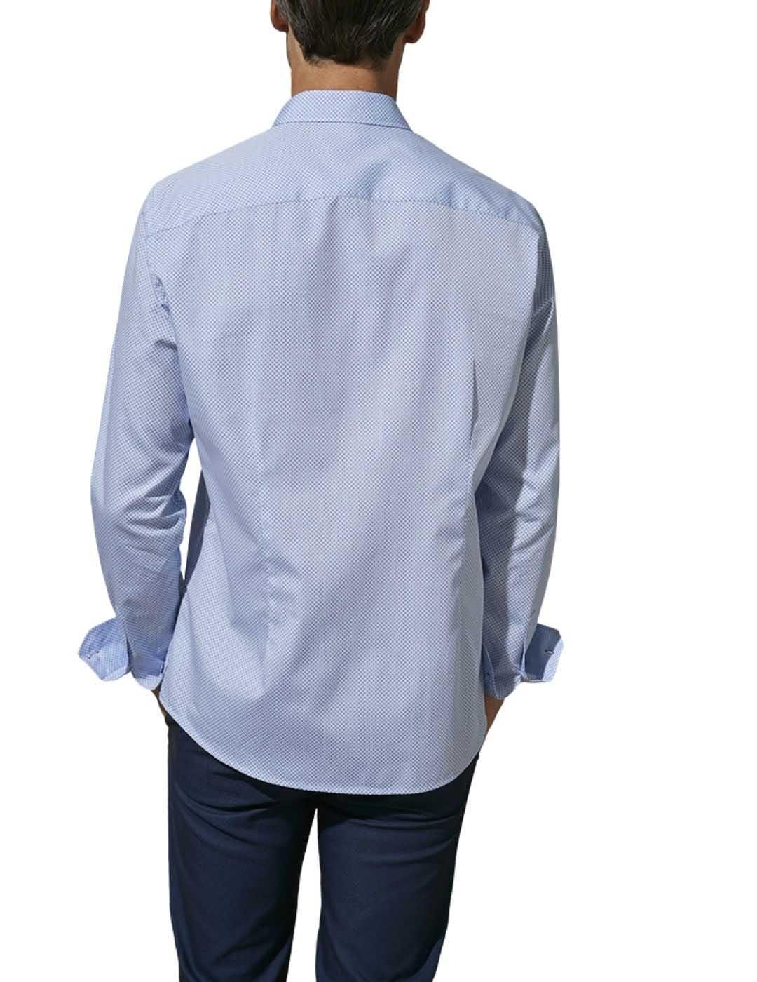 Camisa Florentino con estampado geométrico slim fit