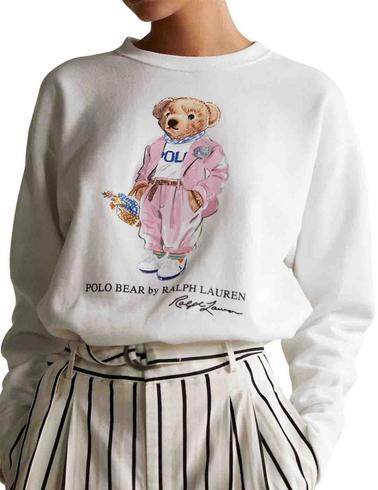 Sudadera Polo Ralph Lauren con Polo Bear de picnic de mujer