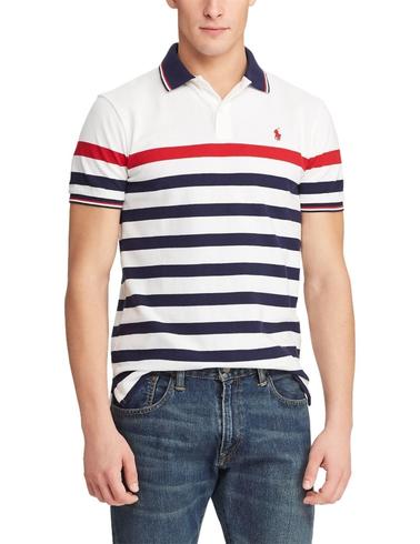 Polo de Polo Ralph Lauren manga corta a rayas slim fit