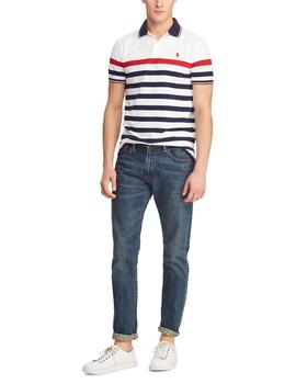 Polo de Polo Ralph Lauren manga corta a rayas slim fit