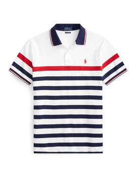 Polo de Polo Ralph Lauren manga corta a rayas slim fit