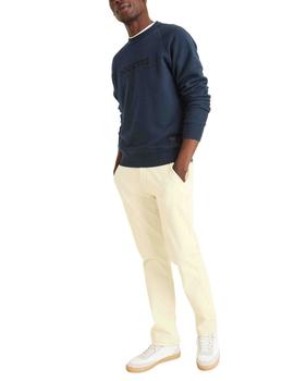 Sudadera Dockers Regular Fit Icon Crew Pembroke de hombre