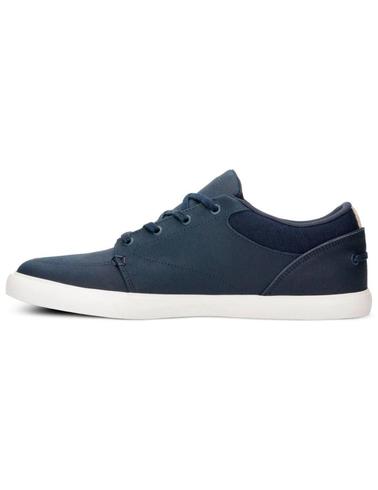 Zapato nautico Lacoste Bayliss azul marino de hombre