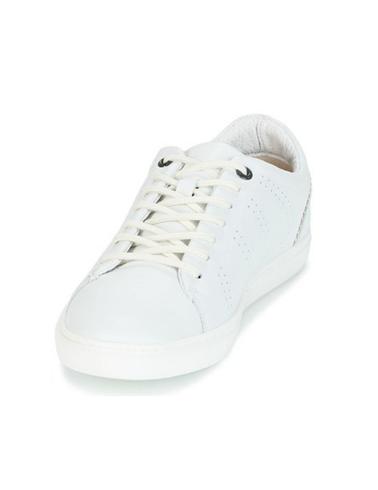 Zapatillas Levi's® Vernon de cuero para hombre blancas