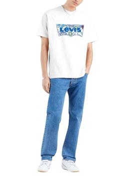 Camiseta Levi's® Vintage Graphic Tee de hombre blanca