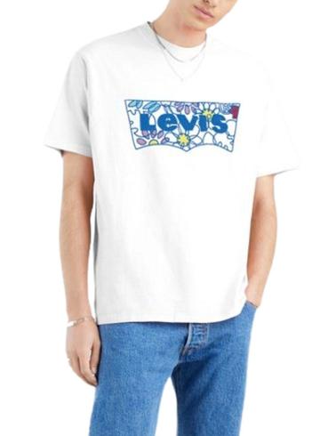 Camiseta Levi's® Vintage Graphic Tee de hombre blanca