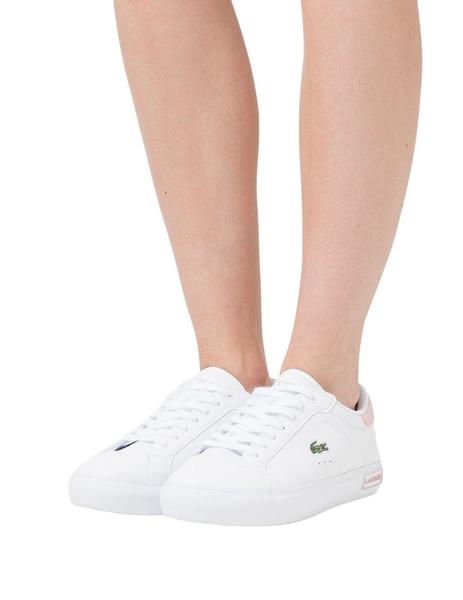 Zapatillas Lacoste Powercourt de de mujer blancas