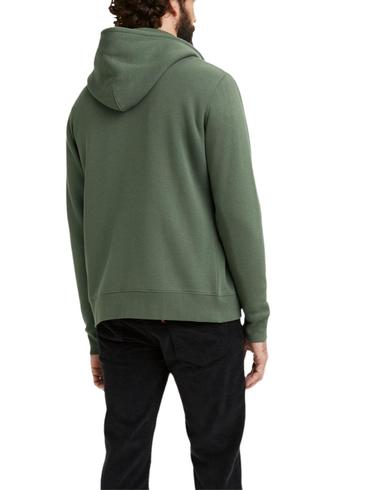 Sudadera Levi's® con cremallera y capucha Thyme de hombre