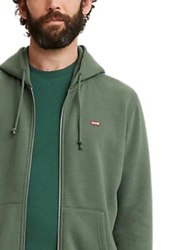 Sudadera Levi's® con cremallera y capucha Thyme de hombre