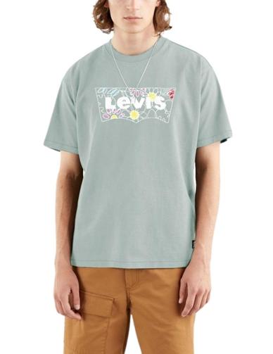 Camiseta Levis Vintage Graphic Tee de hombre verde