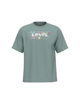 Camiseta Levis Vintage Graphic Tee de hombre verde