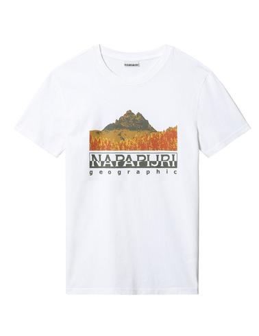 Camiseta Napapijri Sett de manga corta de algodón orgánico