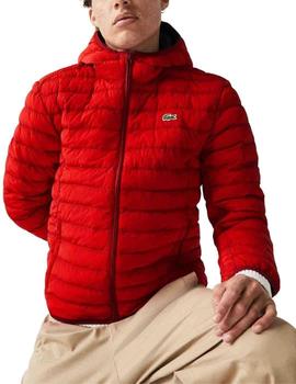 Cazadora Lacoste de hombre resitente al agua y plegable