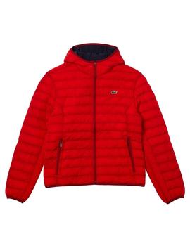 Cazadora Lacoste de hombre resitente al agua y plegable